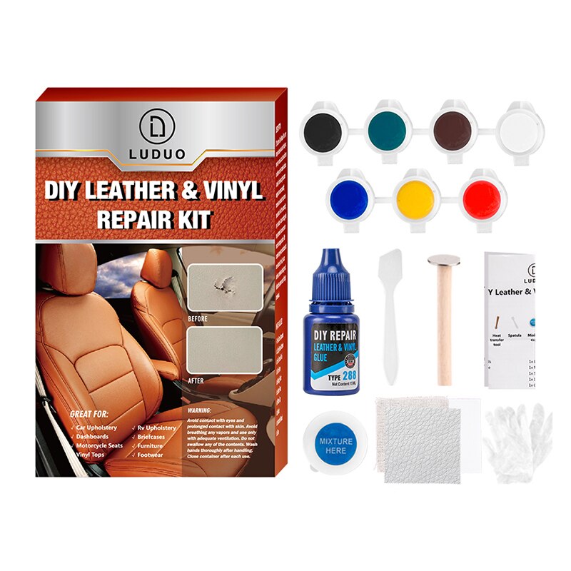 Liquid Leather Vinyl Repair Kit Restorer Furniture... Grandado