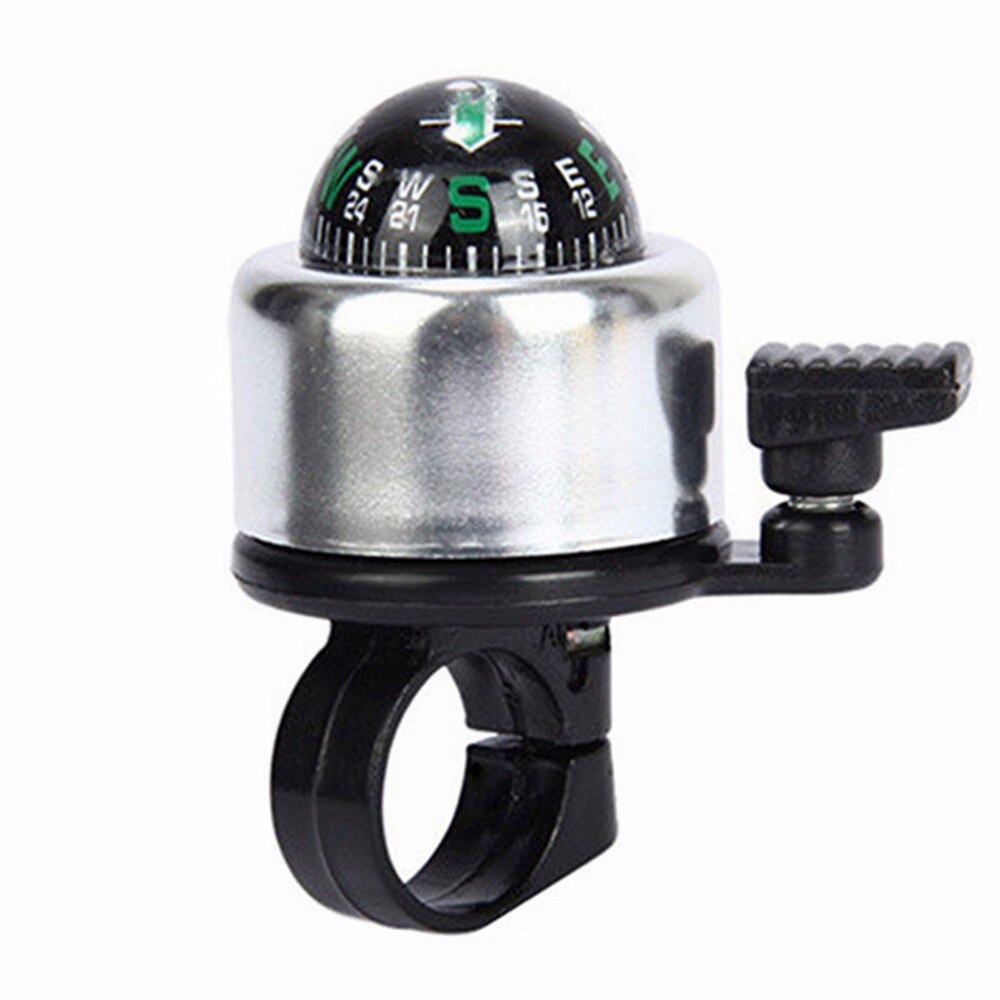 Anillo con brújula para manillar de deporte de ciclismo, 6 colores, bocina para bicicleta, accesorios para bicicleta
