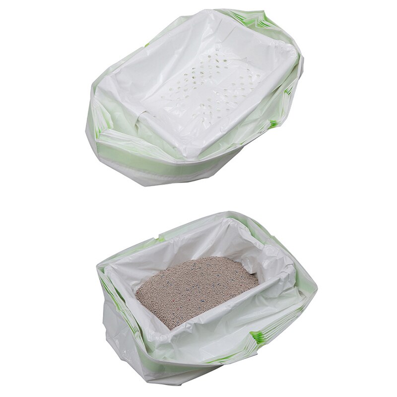 7 Teile/paket Tragbare Katzenstreu Filter Tasche Haushalts Hygiene Wiederverwendbare Welpen Wurf Kasten Tablett Heimat Haustier Zubehör