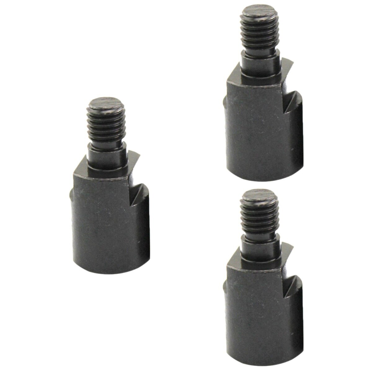 3 pcs M10 12MM Hole Axle Motor Shaft Coupler Sleeve Coupling Chuck Adapter