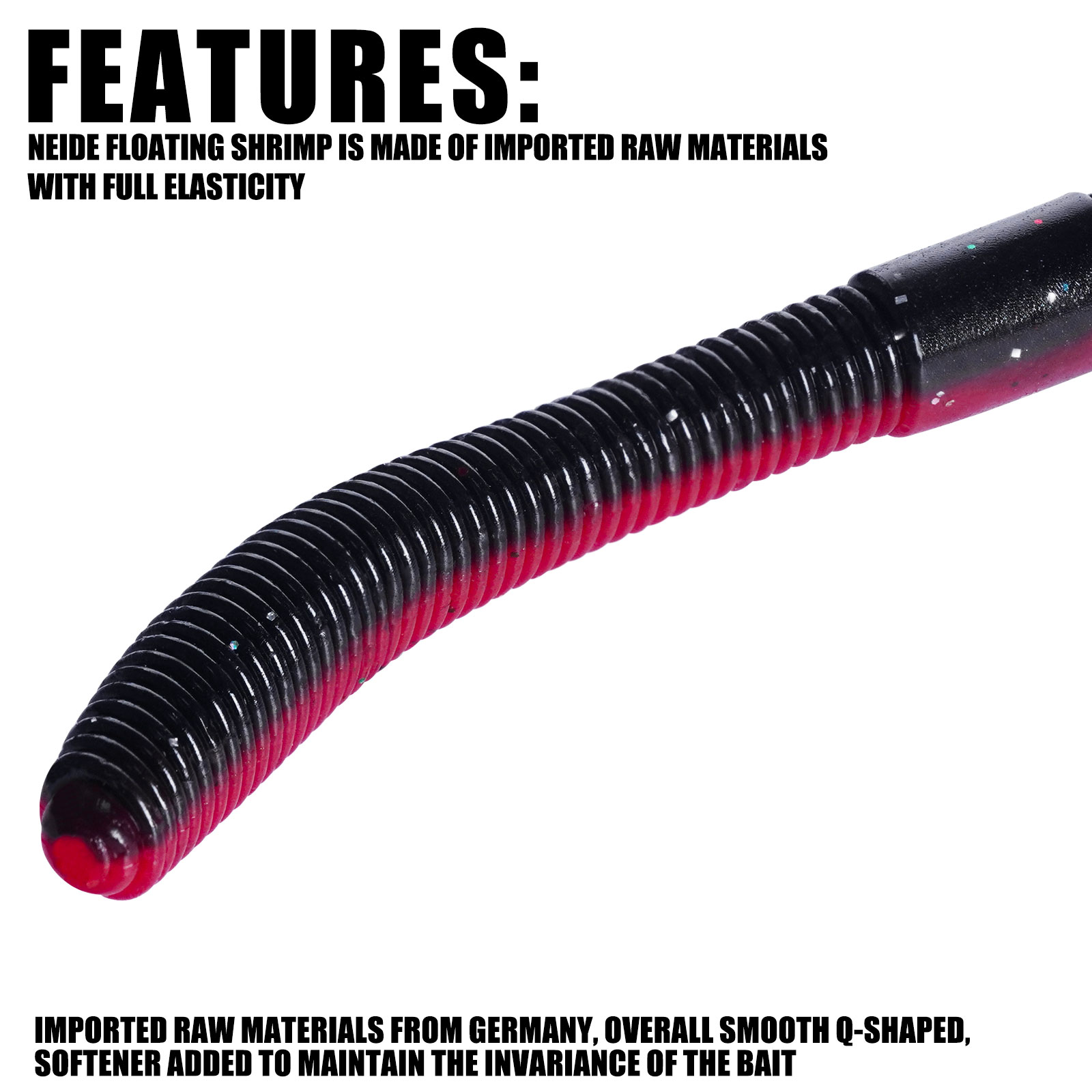 10 cm/14 cm 10/15 unids/bolsa cebo suave Senko gusano palo loco cebos de gusano Leurre Souple Wobblers para todos los peces Pesca señuelo de Pesca de lubina