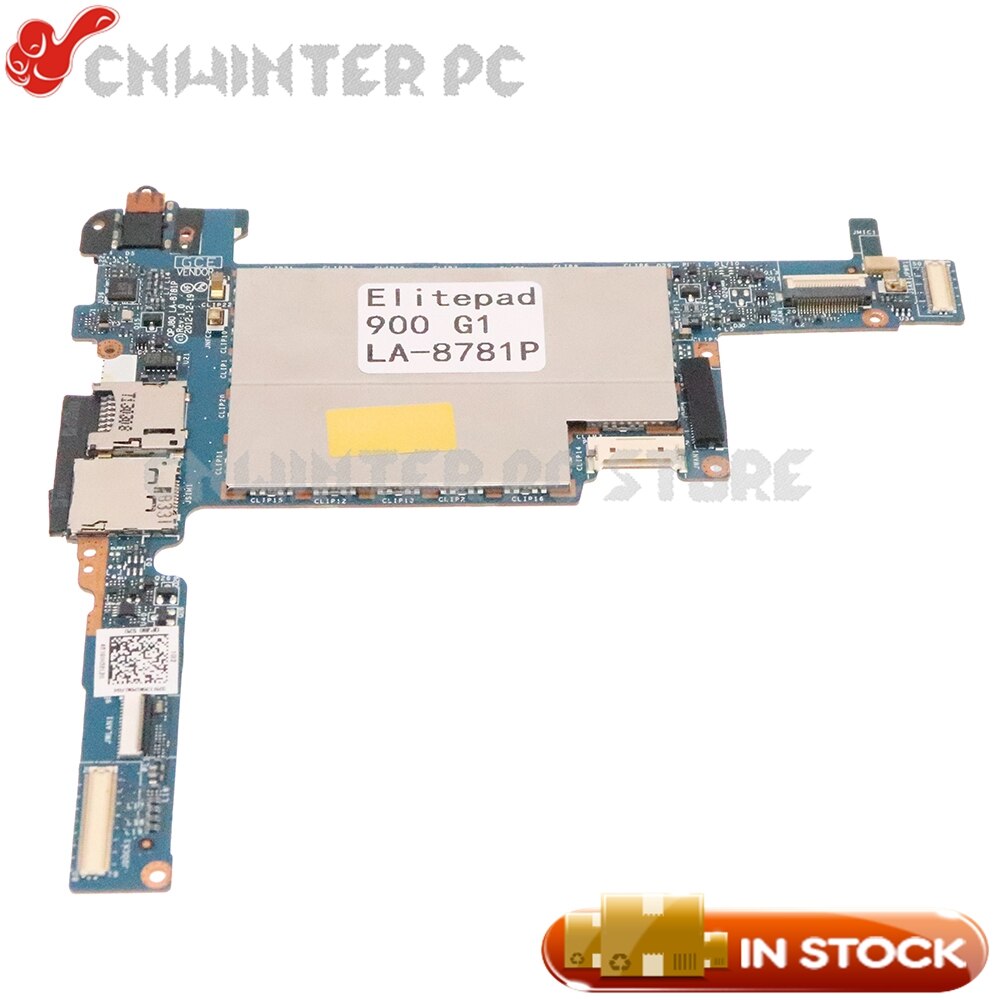 NOKOTION QPJ80 LA-8781P 724353-001 724353-501 724353-601 For HP ElitePad 900 G1 Tablet Laptop Motherboard Atom CPU Full tested