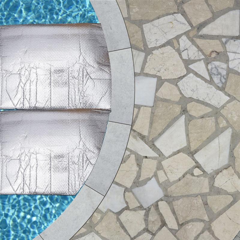 1PC Swimming Pool Heat Preservation Cover Heat Insulation Swim Pool Cover Thermal Insulation Pool Film Pool 0.1cm thickness