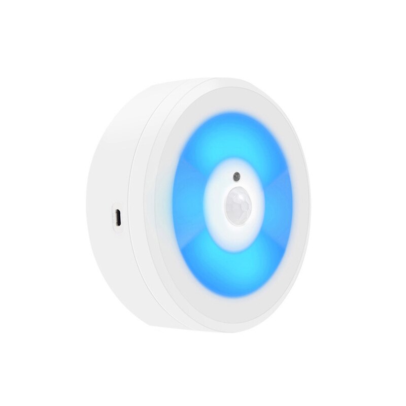USB Powered IP55 Waterproof Wireless Smart Doorbell Door Bell Ring Chime Call 433MHZ LED Night Light Home Plug-Free For Home: W light receiver