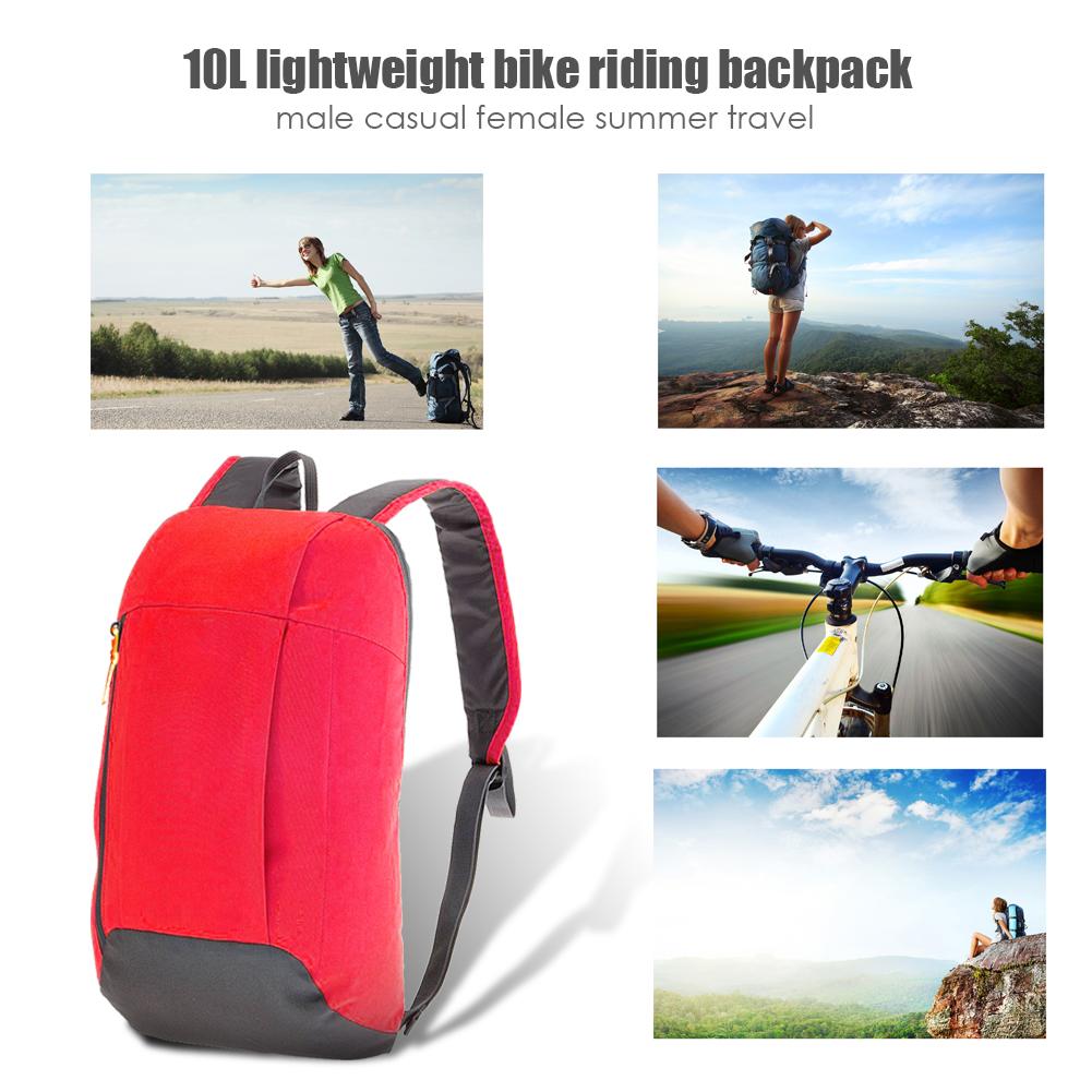 Foldable 10L Waterproof Travel Backpack,Men Women Hiking Backpack, Female Sport Bags, Outdoor Large Capacity Climbing Bag