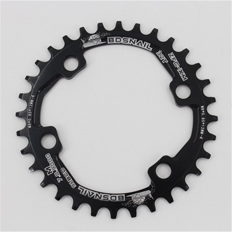 SNAIL MTB Bike Chainring Round Oval For Shimano M7000/8000/9000 32/34/36/38T 96BCD Narrow Wide Tooth Plate