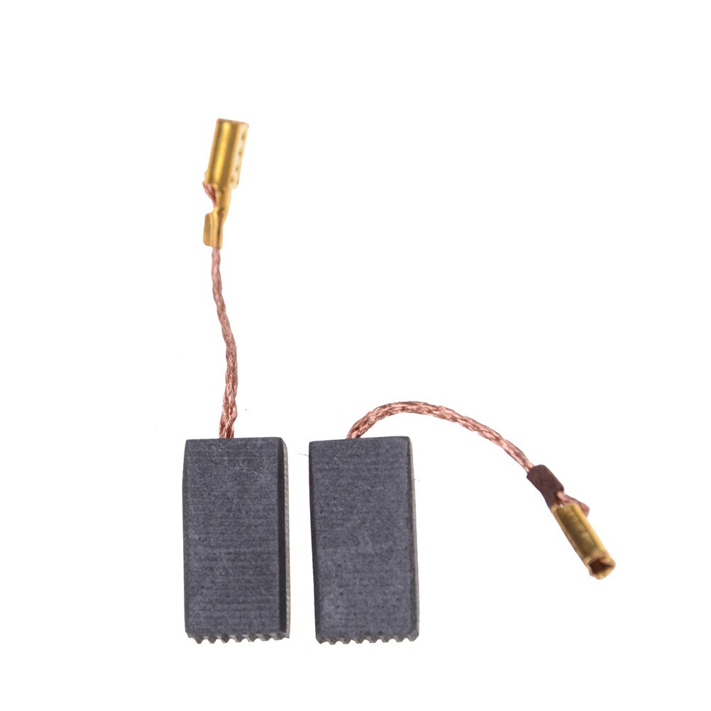 10pcs Carbon Brush Graphite Copper Motor Carbon Brushes Set Tight Copper Wire for Electric Hammer/Drill Angle Grindern