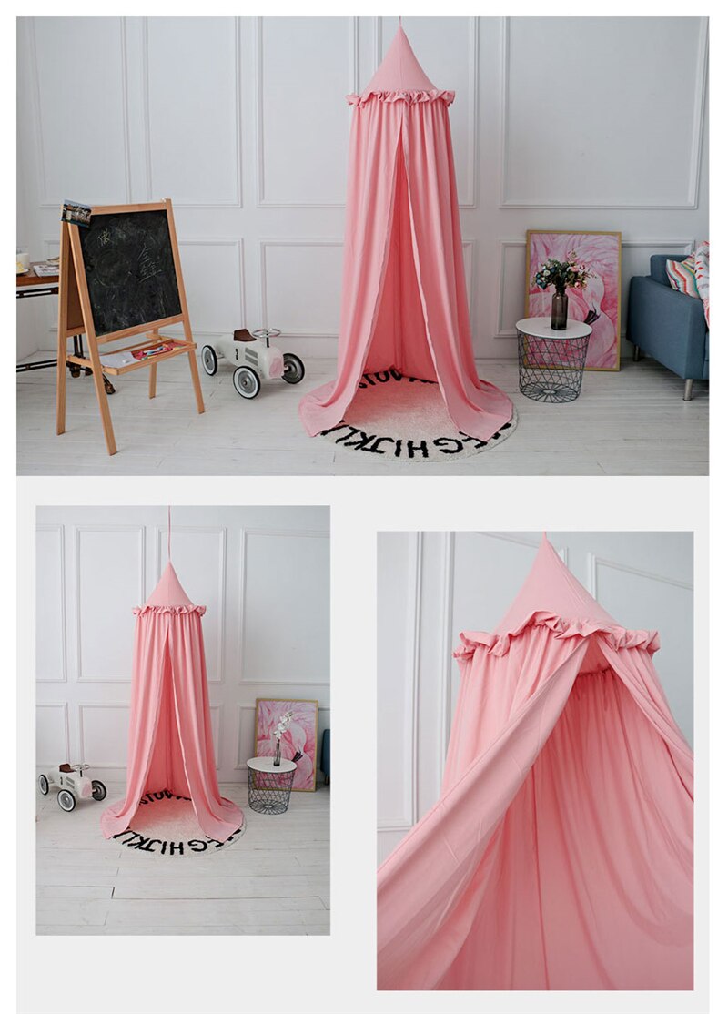 Tienda Tipi colgante para niños, cubierta para cama, mosquitera, cortina para decoración del hogar de recién nacidos, tienda Tipi para interior