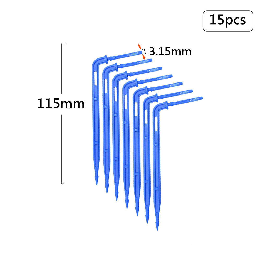 2L 4L 8L Dripper Arrow Dropper Irrigation Connector 3/5mm 2/4-Way Drip Arrow Greenhouse Drip Irrigation System: Pink