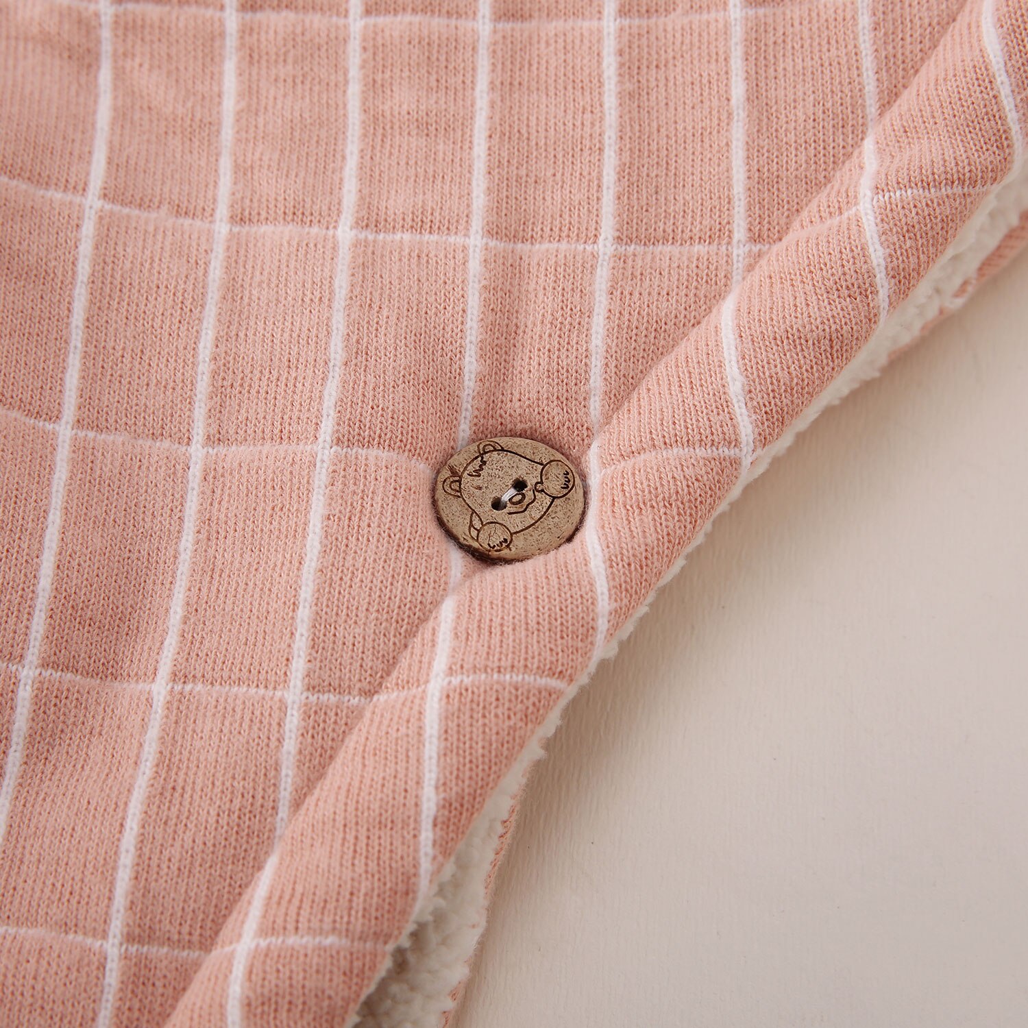 Pureborn noworodka ponczo podszyty polarem dziecko znosić klasyczny pled z kapturem niemowlę chłopiec dziewczyna Carseat ponczo kurtka zimowa płaszcz