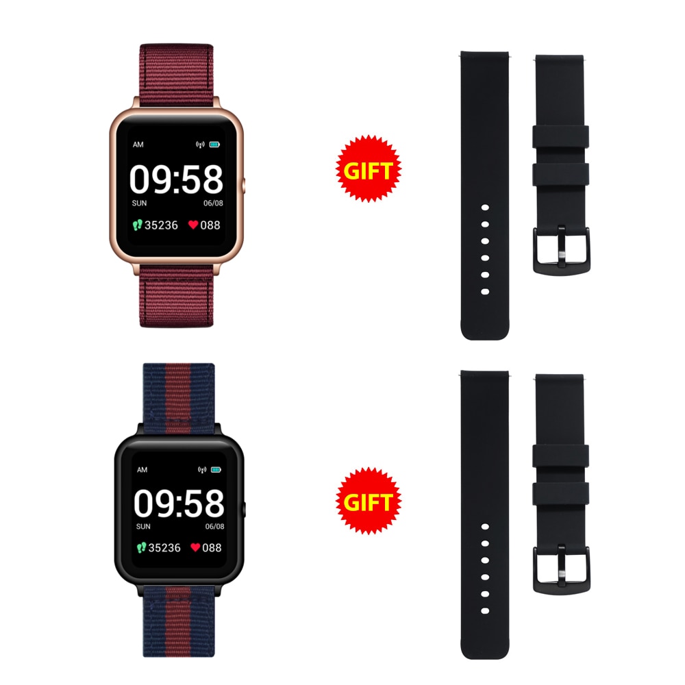 Lenovo S2 Smart Horloge 1.4 "240X240 Fitness Tracker Calorie Stappenteller Slaap Hartslagmeter Smartwatch Mannen Vrouwen Band