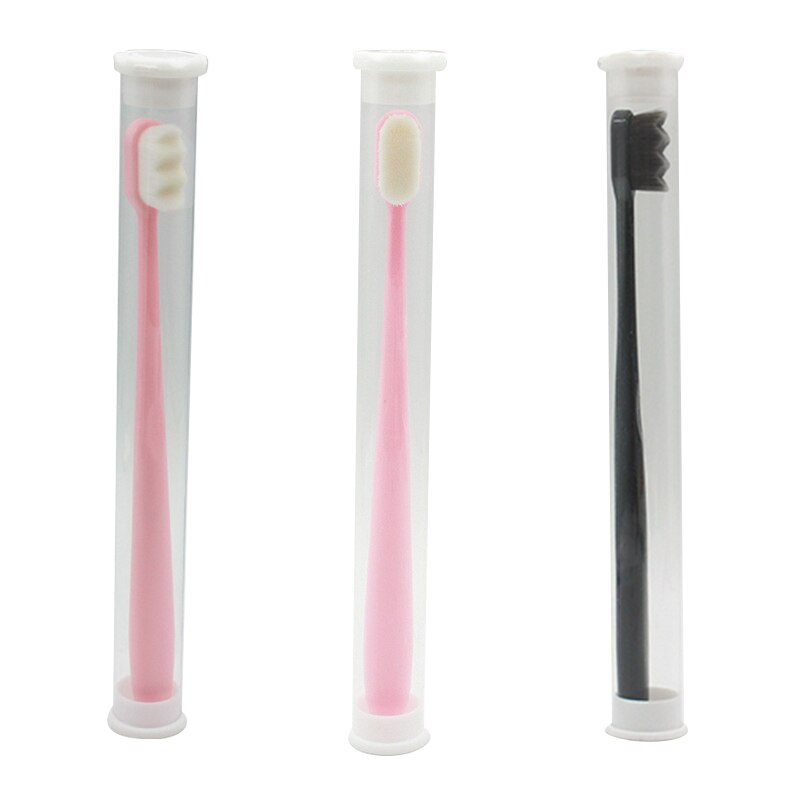 Travel Portable Million Toothbrush Ultra-fine Soft Toothbrush Eco-friendly Dental Whitening Brush Oral Care Clean Toothbrush