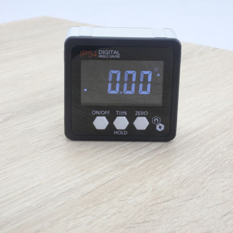 Precisie Digitale Gradenboog Inclinometer Level Box Digitale Hoekzoeker Bevel Box Met Magneet Base Gradenboog Digitale