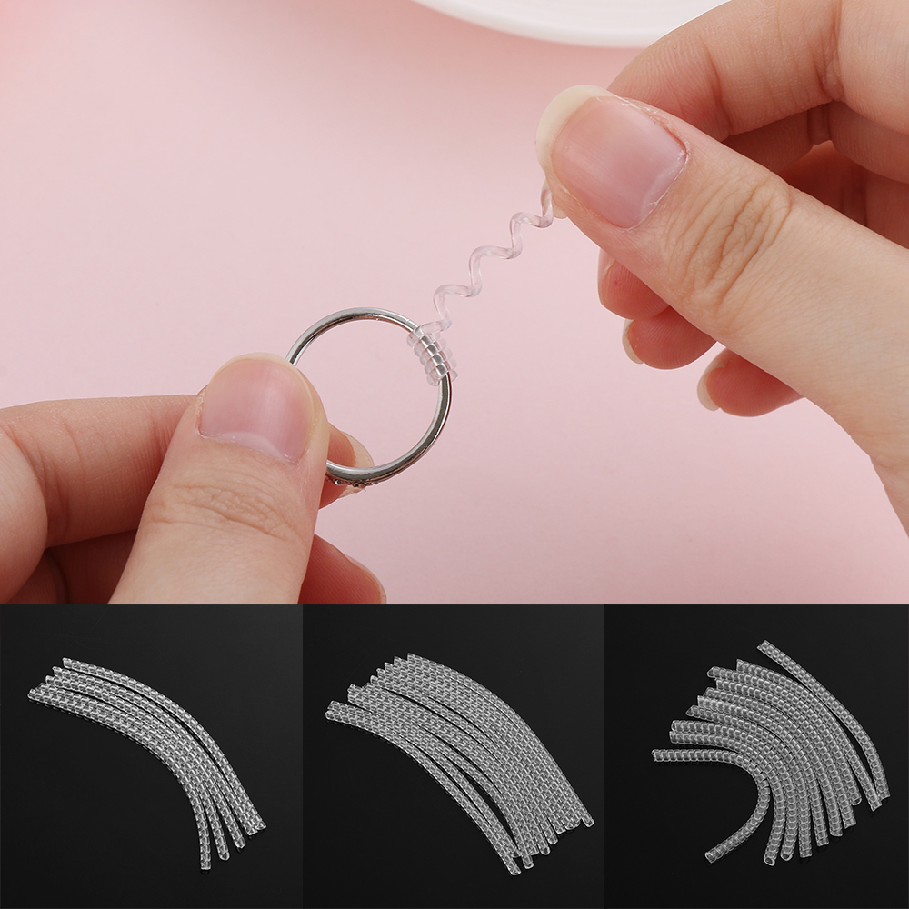 5 PCs/Set Invisible Spiral Ring Size Adjuster for Rings Loose Jewelry Guard Tightener Reducer Resizing Tools Jewelry Tools