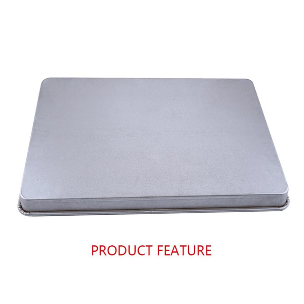 Aluminum Baking Tray Rectangular 60*40 Baking Tray Bread Cake Toast Pizza Oven Baking Tray Baking Tools