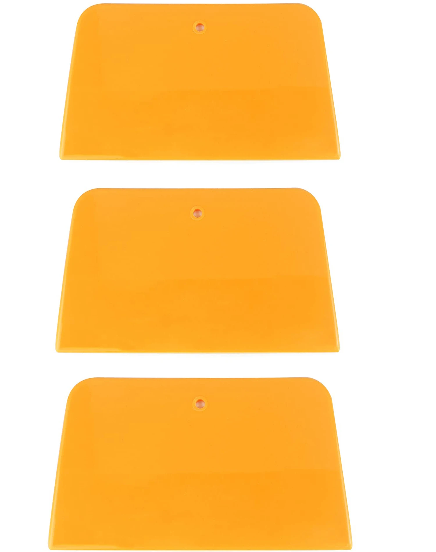 4/5/6 Inch Body Filler Spreaders Automotive Body Fillers Reusable Spreader for Applying Fillers Putties Glazes Caulks and Paint: WHITE