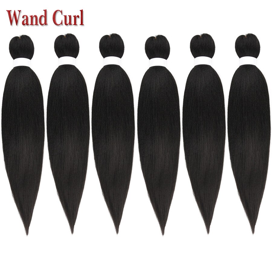Easy Twist Pre Stretched Braiding Hair Extensions 26 Inch Water Setting Synthetic Fiber Easy Braids Hair 90g