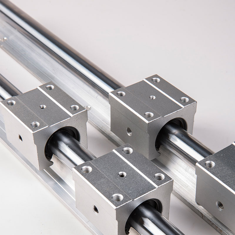 SBR12 12mm Linear Guides Rail Length 200mm to 1000mm 2pcs Linear Guide with 4pcs SBR12UU Linear Bearing Blocks for CNC Parts