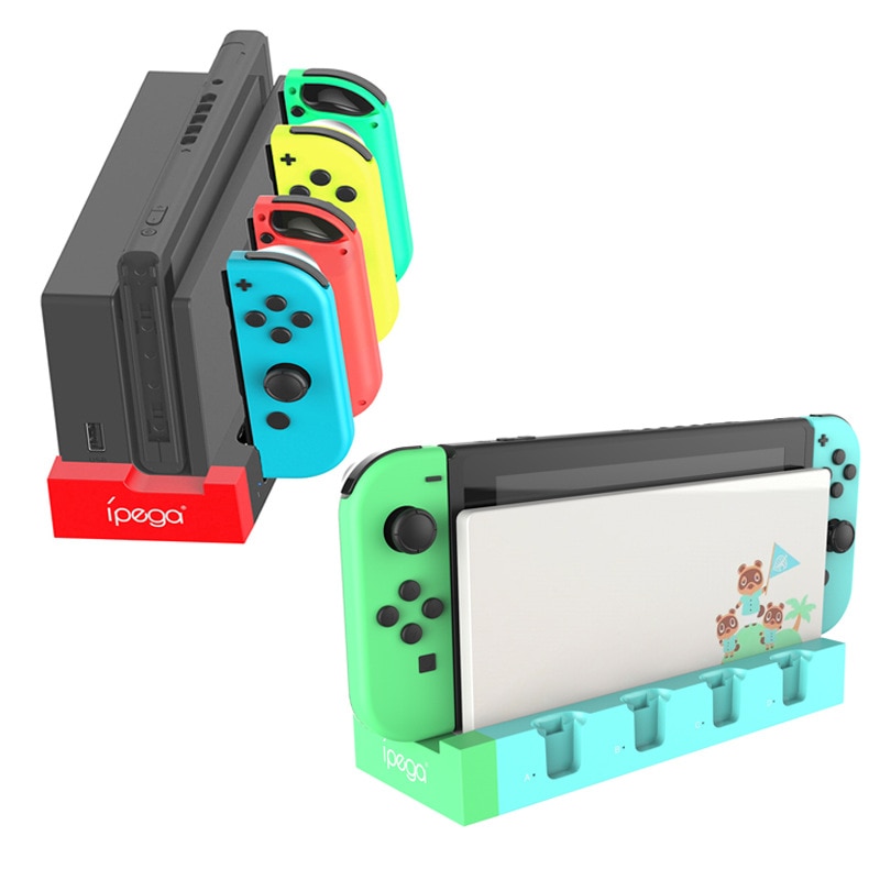 Pg-9186 stazione di carico del Controller di gioco per Controller Joy con con indicatori compatti e portatili