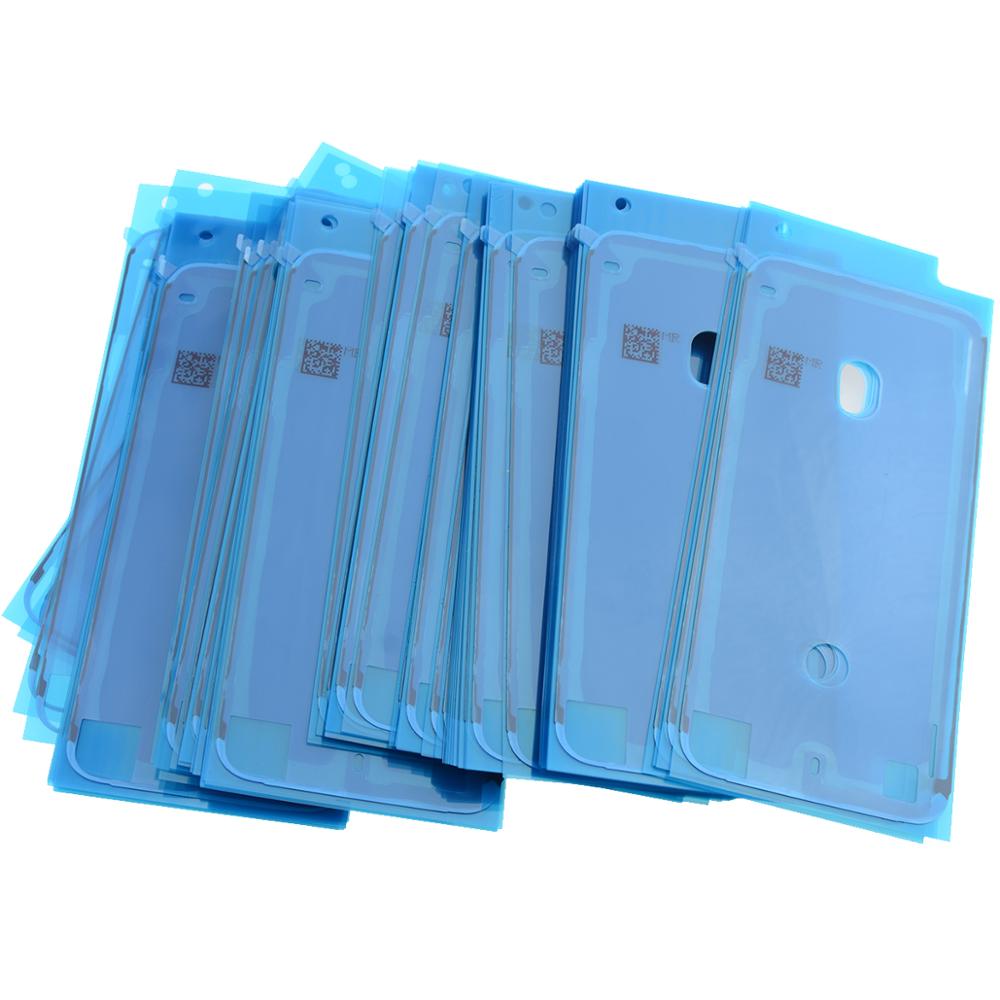 50PCS Waterproof Sticker for iPhone 7 6S Plus 8 X 8P XR XS 11 Pro Max Adhesive Pre-Cut LCD Screen Frame Tape Repair Parts