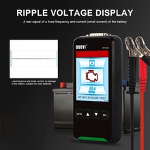 DY222 12/24V Car Battery Load Tester Multifunctional Battery Health Checker Automotive Battery System Tester Battery Load Tester