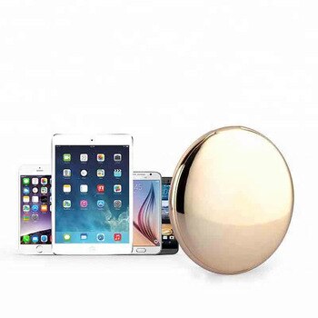 Przenośny makijaż kosmetyczny kieszonkowy okrągły powerbank lustro powerbank podróżny 5000mah z lustrem i światłem