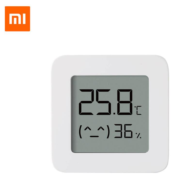 Xiaomi Mijia Smart Thermometer 2 Bluetooth Temperatuur Vochtigheid Sensor Lcd Digitale Hygrometer Vochtmeter Werken Met Mijia App