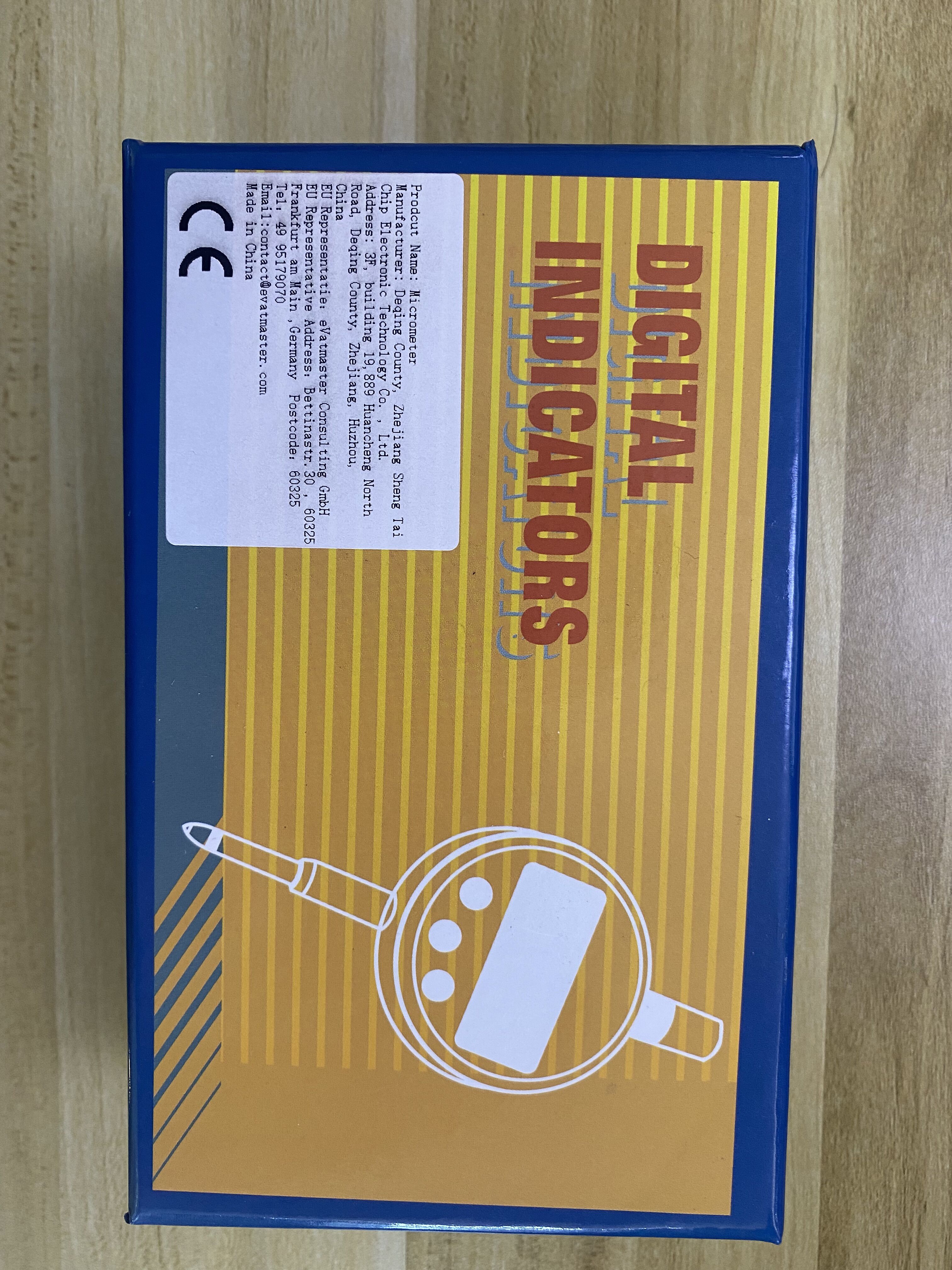 12.7mm 0.5 &quot;Elektronische Micrometer 0.001mm Digitale Micrometer Gauge Meter Metric/Inch Wijzerplaat Gauge Gereedschap Met RS232 Data Output