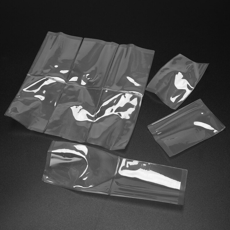 Protecteurs de manchons de carte en plastique transparent souple de SOSW-10Pcs, pour cartes d'identité