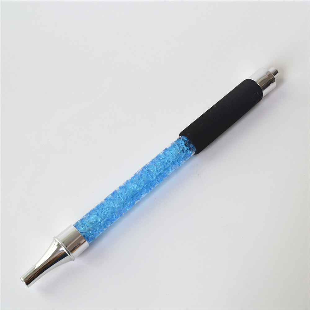 Yimi-manguera de hielo para cachimba, boquillas para Shisha congeladas con esponja, se adapta a cualquier mango de manguera, accesorios para Narguile: Azul
