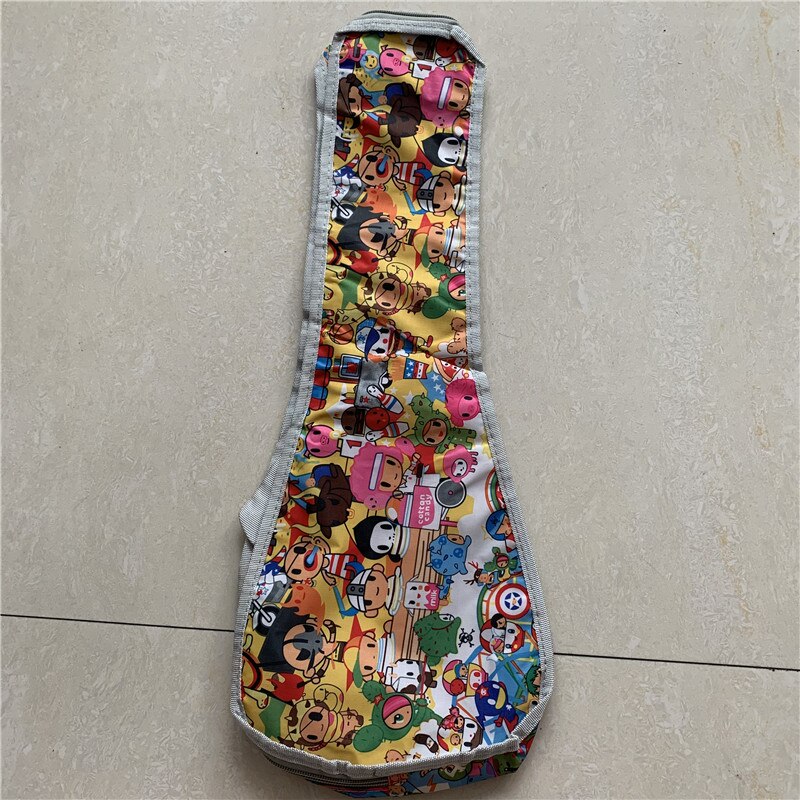 Tragbare 21 zoll sopran Ukulele wasserdicht Soloauftritt Tasche fallen uku schützen Rucksack einstellbare schulter gurt kleine guitarra abdeckung