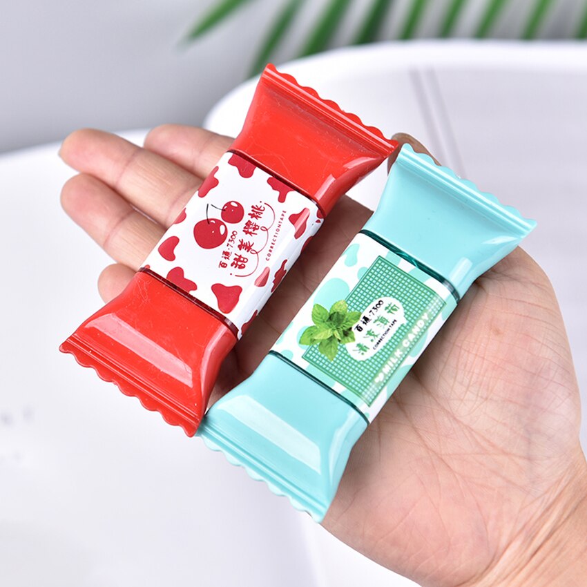 Sweet Candy Shape Correction Tape Students Corrector Stationery School Supplies Kids Correcting Tape 3.5M*5mm