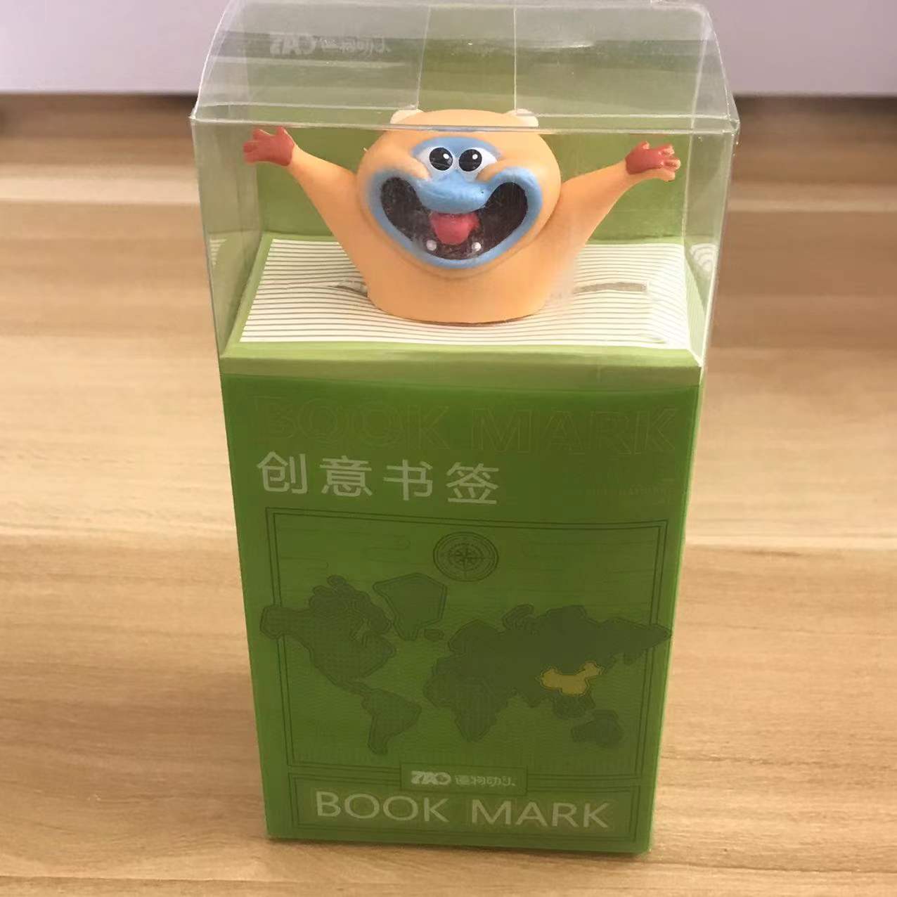 3D Three-dimensional Animal Bookmarks Pvc Cartoon Style Bookmarks Exquisite Box Packaging Suitable for Student and Sales: 01