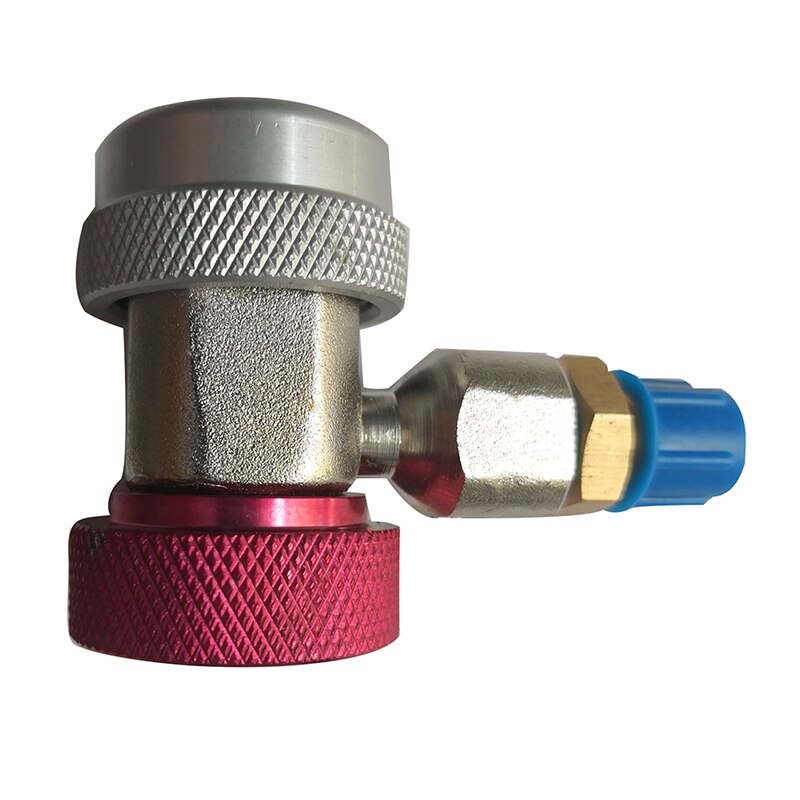 Auto Manifold Gauge Set R134A Refrigerant Charging Hose with 2 Quick Coupler For R134A Air-conditioning Refrigeration