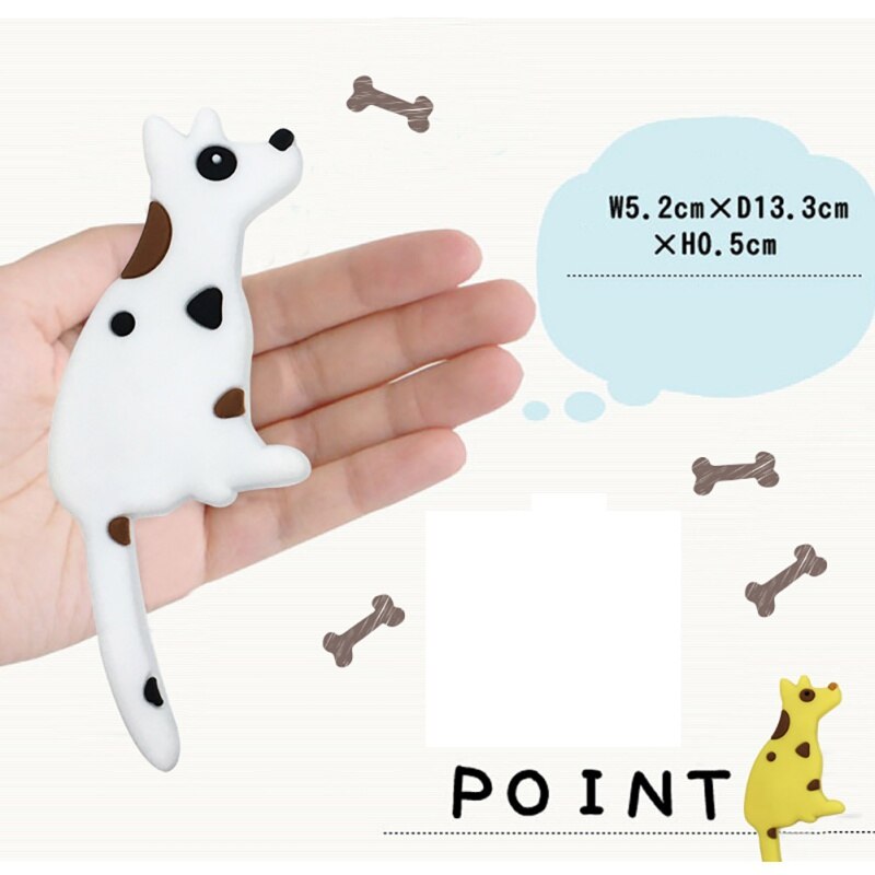 Unique Multifunctional Cat/Dog Magnetic Wall-hung Key Fridge Sticker Refrigerator Magnet Hook Door Home Decorations-- -