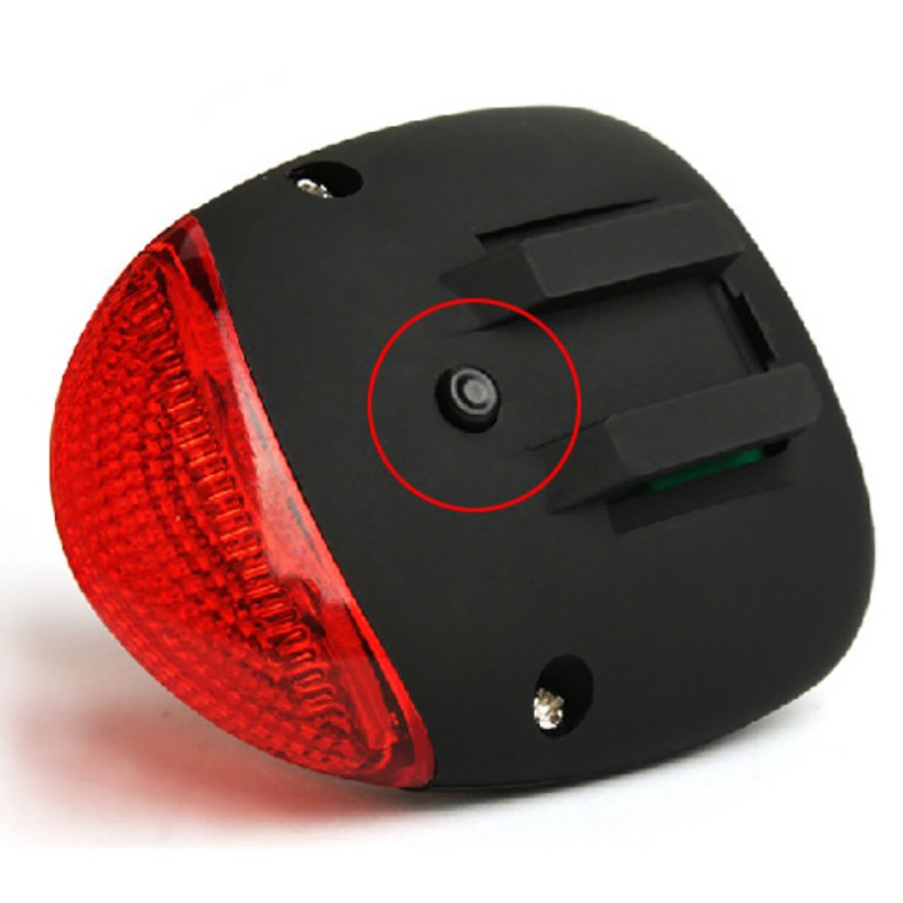 Outdoor Cycling Bicycle Solar Energy Light Rechargeable LED Seatpost Lamp Bike Back Rear Tail Light Bicycle Accessorie taillight