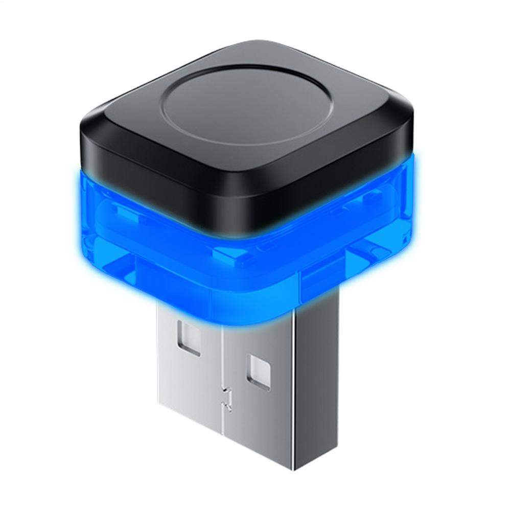 LED Auto-interieur Ambient Sfeer Licht USB LED Signaallichten Auto Leeslamp Decoratie Gadget Auto Accessoires: Blauw