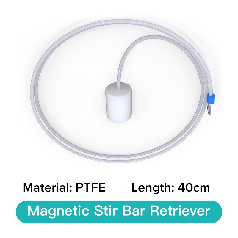 Joanlab Officiële Winkel 400Mm 600Mm Ptfe Magneetroerder Roer Bar Retriever-Buigbare Polyethyleen Anti-Corrosieve Lab levert: 400mm