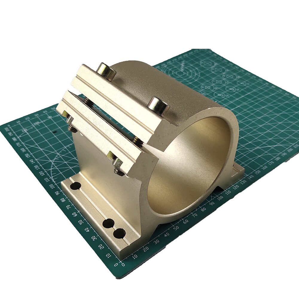 CNC spindle fixture 80MM mounting bracket CNC spindle motor fixture 0.8KW 1.5KW milling cutter engraving machine