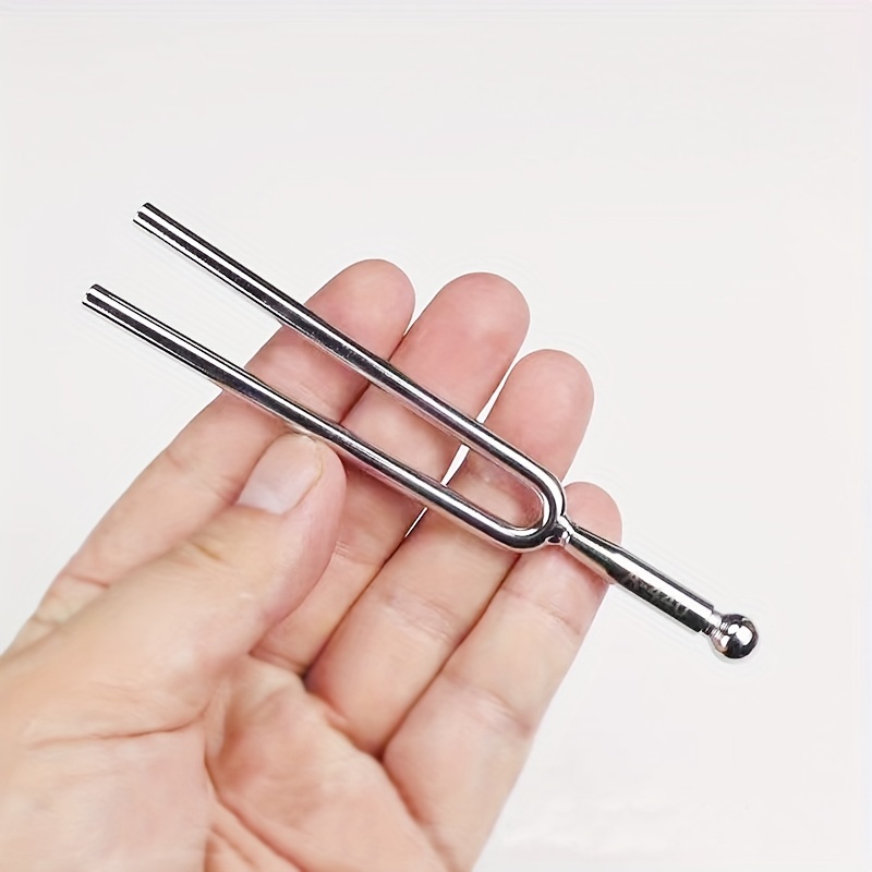 Diapasón de 440 Hz para violín, Viola, violonchelo, sintonizador de tono A, accesorios para Instrumentos Musicales de acero inoxidable, , 1 ud.