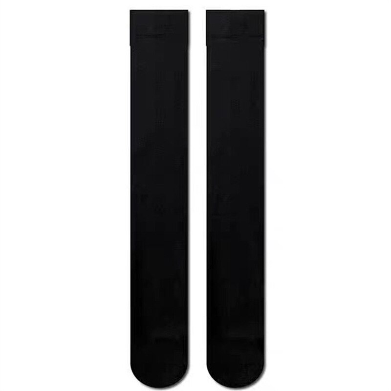 Super Dünne transparent Strumpfwaren Über Knie Socken frauen Sommer Strumpfwaren sexy JK Schwarz Oberschenkel Weiß Strumpfwaren