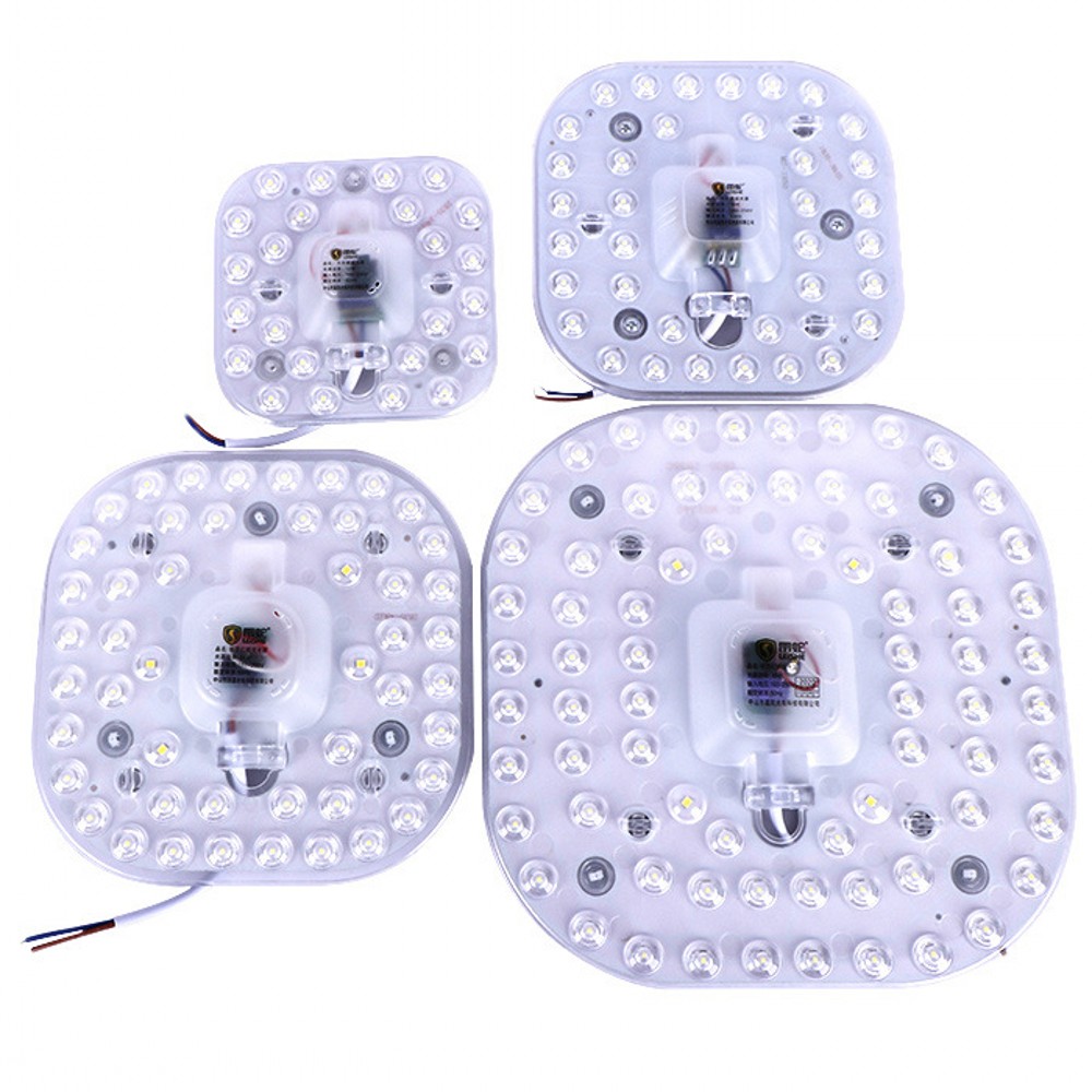 36W 24W 18W 12W LED anillo PANEL círculo luz SMD LED tablero de techo cuadrado tablero de lámpara circular AC 220V 230V 240V luz LED