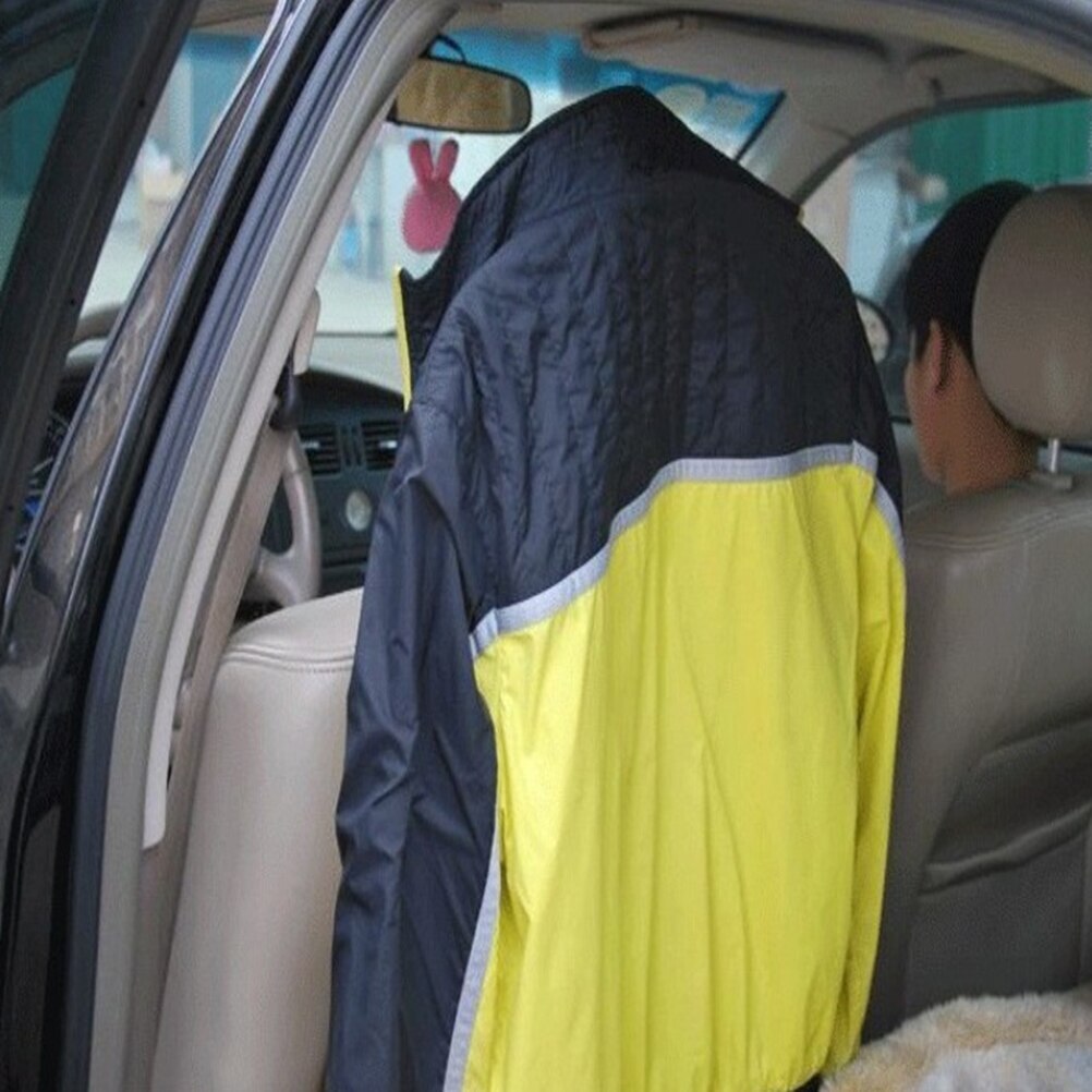 Soporte de gancho de suspensión de acero inoxidable para coche, accesorios para ropa, abrigo, bufanda, manta, chaquetas, colgador de trajes, portador de ropa, A30