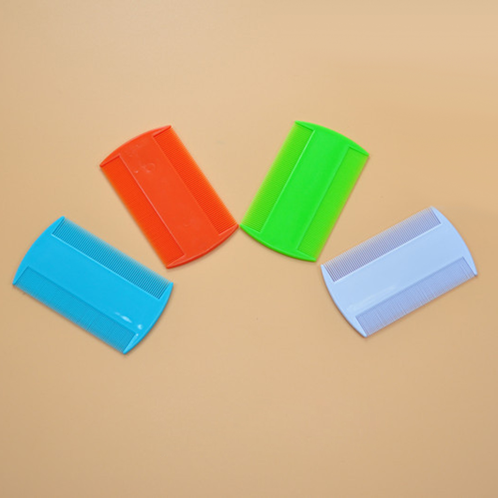 Double Sided Nit Comb Dust Remover Fine Tooth Head Lice Hair Combs for Pet Flea