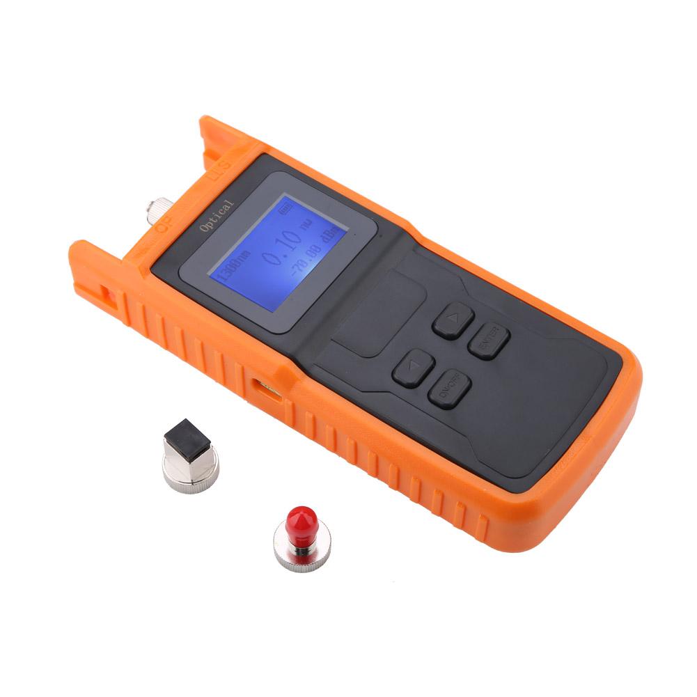SML-OP6 Digital Handheld Fiber Optical Power Meter -70 to +10dBm with SC/ Adapters Optical Power Meter