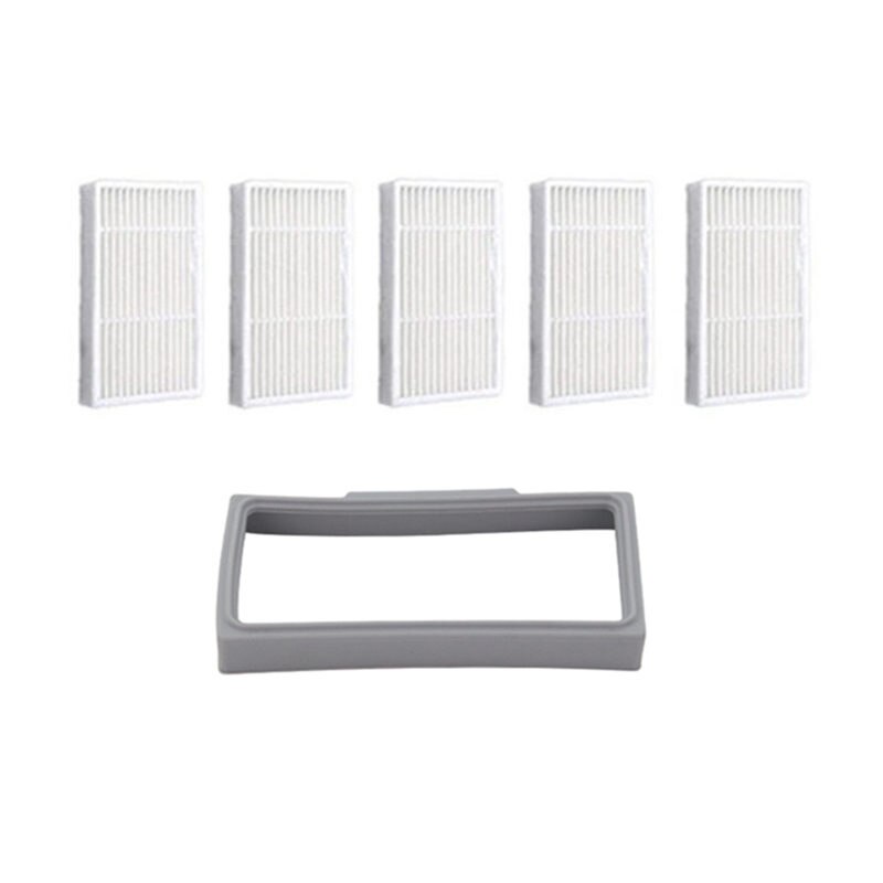 Cadre de filtre HEPA pour aspirateur robot Vileda VR 302, joints en caoutchouc, pièces et accessoires pour aspirateur robot: Default Title