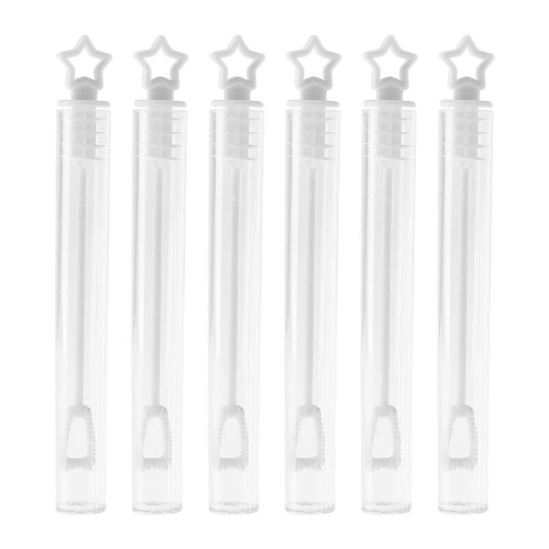 6/12/24/50 stücke Leere blasiert Seife Flaschen Geburtstag freundlicher Spielzeug