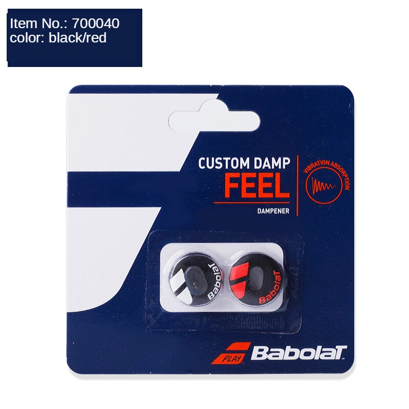 Babolat amortecedor de silicone para raquete de tênis, amortecedor de silicone para amortecimento da raquete de tênis, amortecedor umedecido: Preto