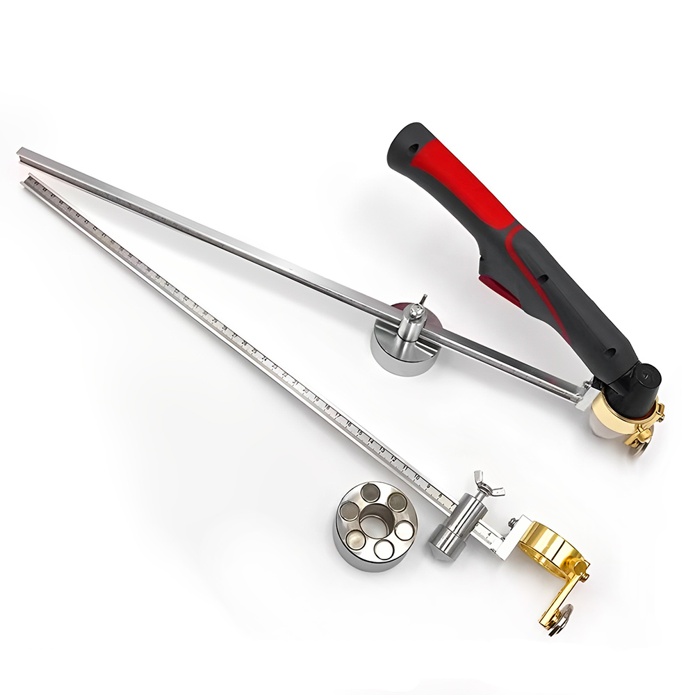 Guida circolare per taglio al plasma Guida circolare industriale per taglio metalli con base magnetica per utensile da taglio circolare per taglierina al plasma P80