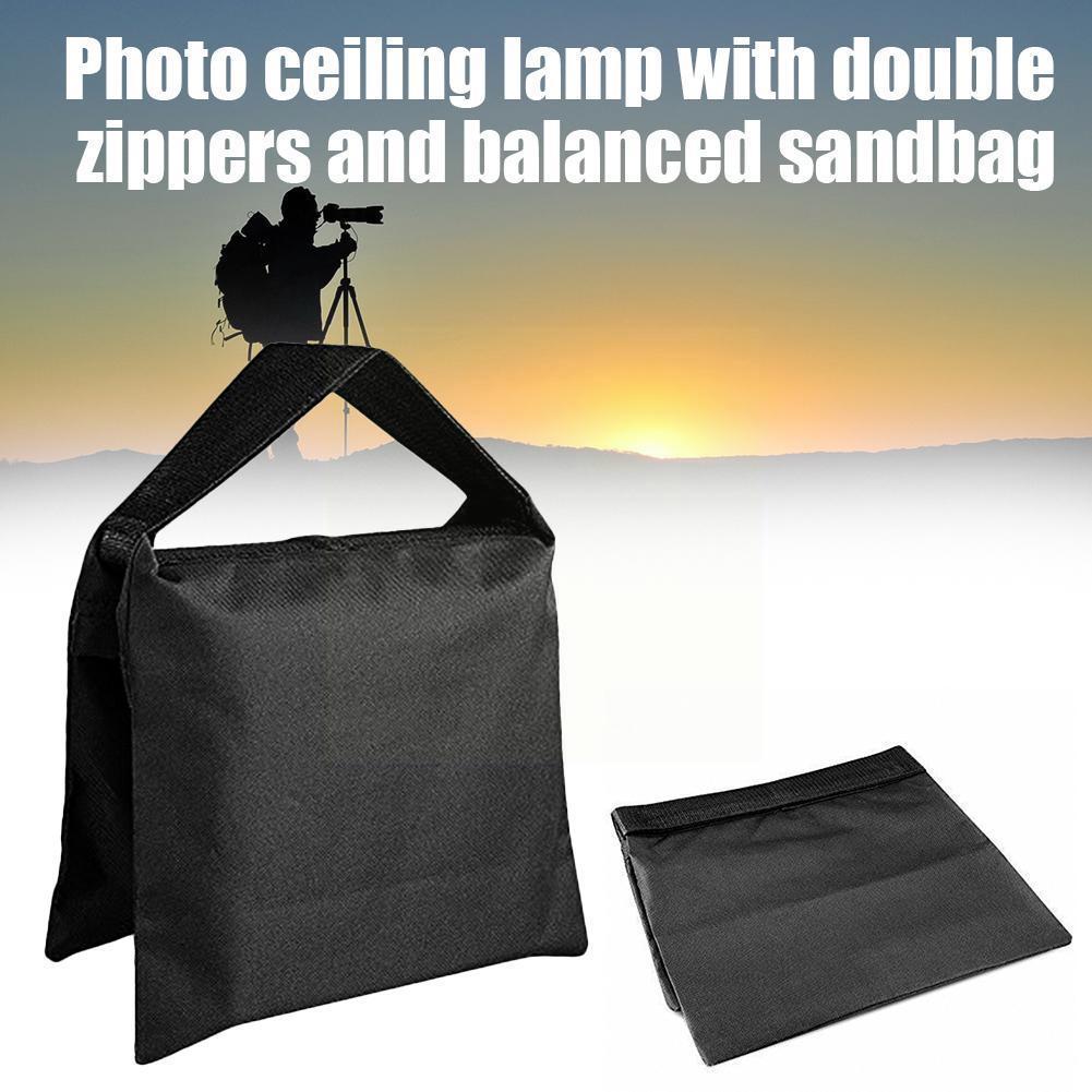 Photography Ceiling Light Double Zipper Balance Sandbag 23cmx52cm Load-bearing Sandbag F9c3 D5e7